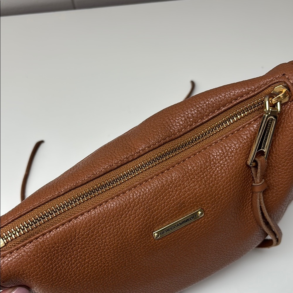Rebecca Minkoff Brown Leather Crossbody Bag - Picture 4 of 14